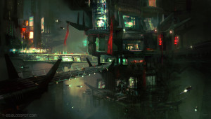 Art - Blade Runner City - Amit