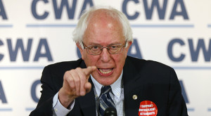 U.S. Senator Bernie Sanders speaks at the Communication Workers of America (CWA) office in Washington December 17, 2015. REUTERS/Kevin Lamarque